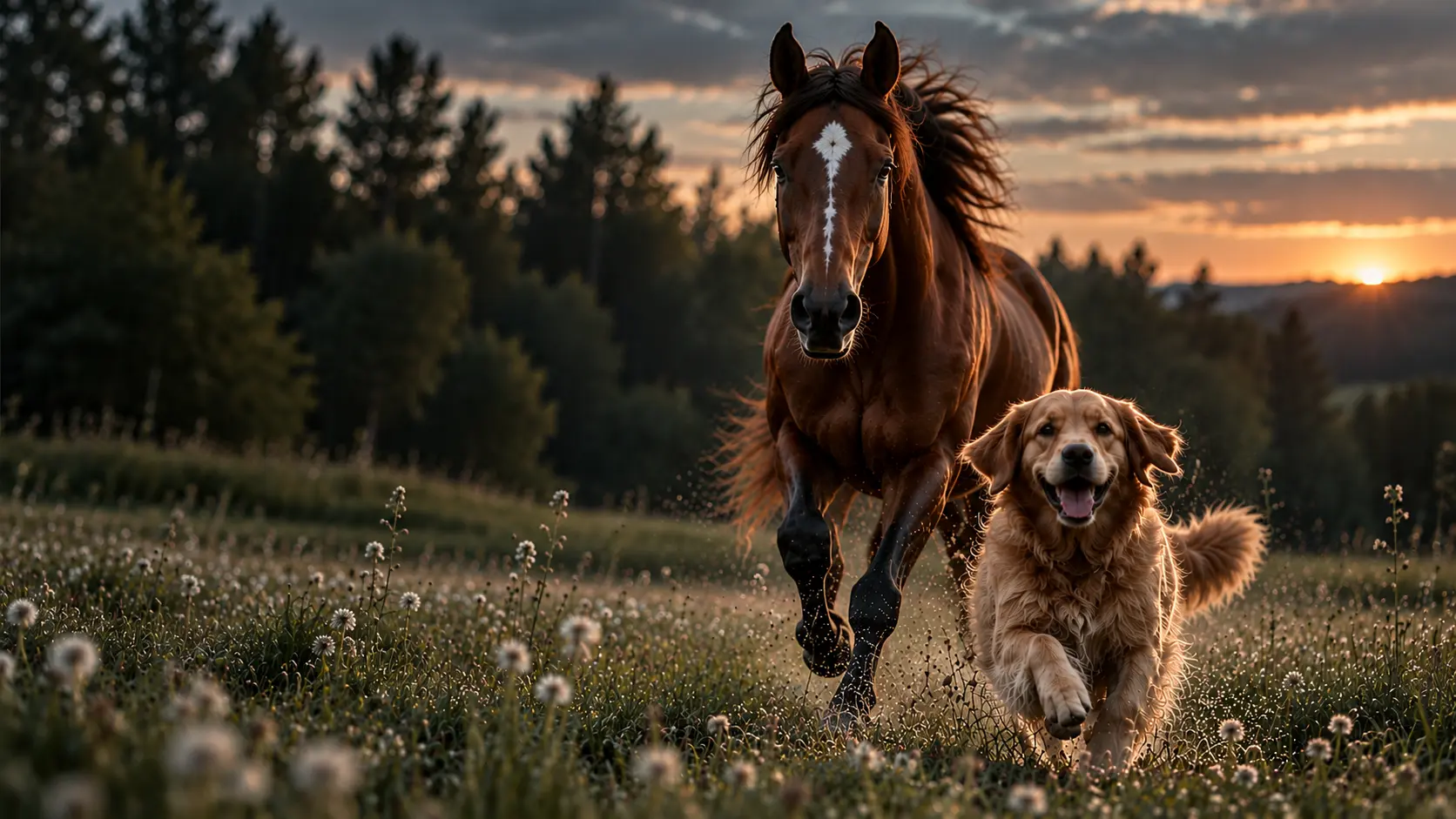 Motiv der neuen Marke f&uuml;r Hund und Pferd
